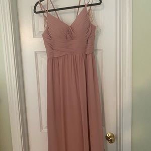 Dusty rose bridesmaid dress, worn once.